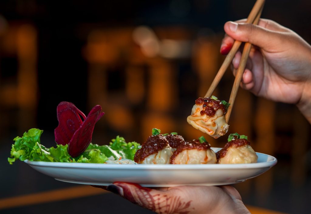 Chicken Chili Paste Momo