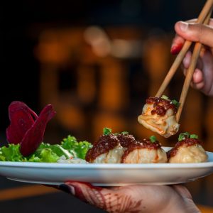 Chicken Chili Paste Momo