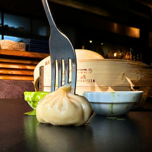 Spicy Chicken Mushroom Momo 6pcs