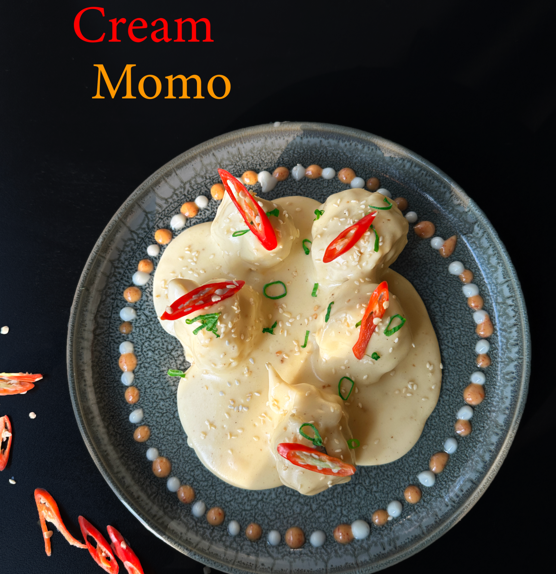 Cream Momo 5pcs